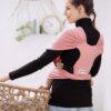 Địu vải em bé Jumy's màu hồng-1