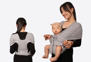 Địu vải cho bé Jumy