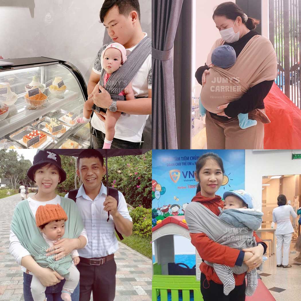 Feedback của khách hàng về địu vải nhà jumysie