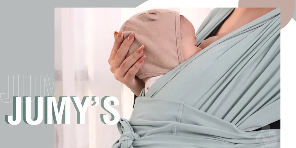 Địu vải cho bé Jumy