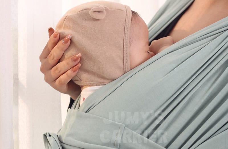 Địu vải cho bé Jumy