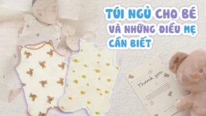 túi ngủ cho bé