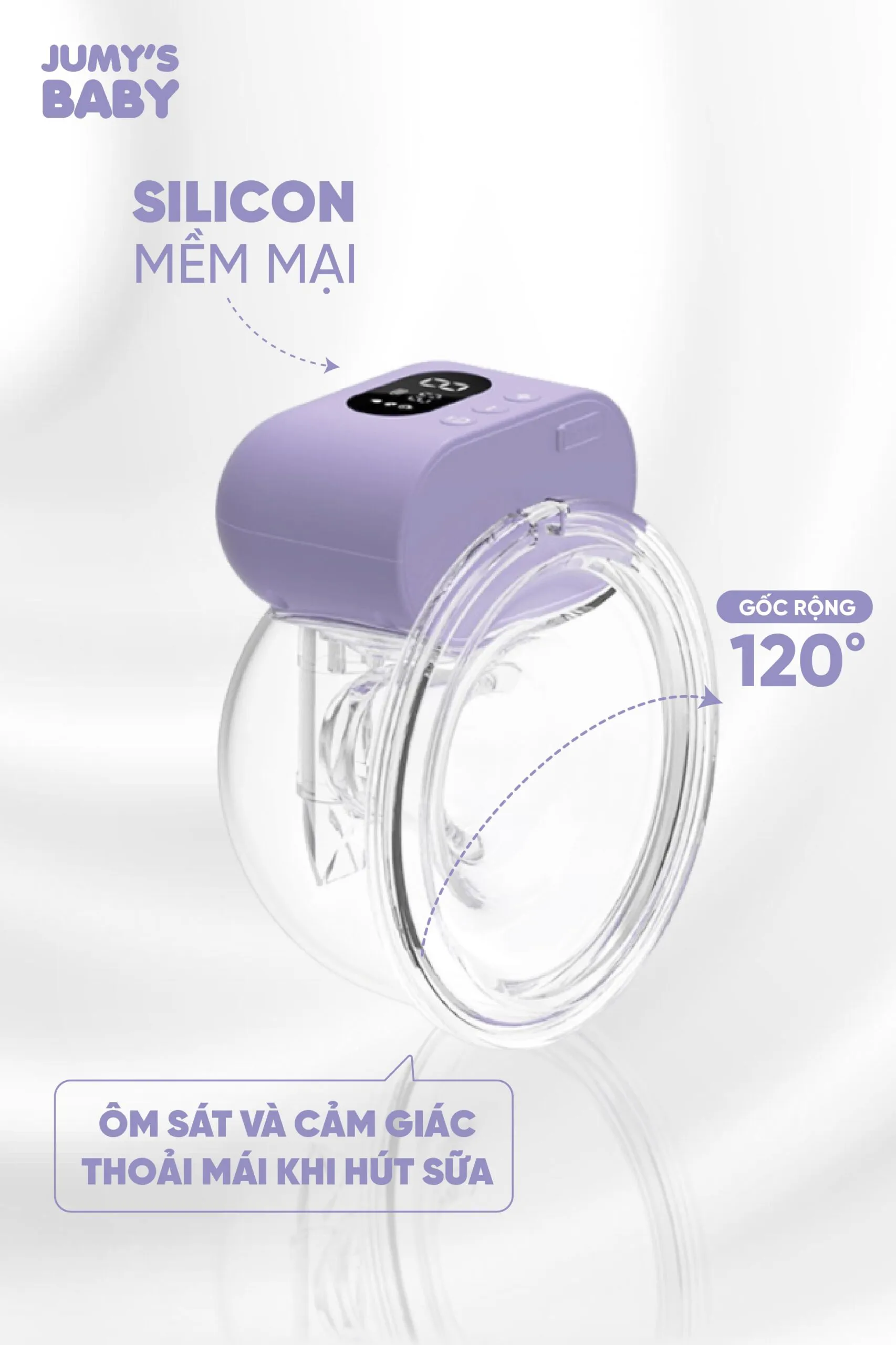 máy hút sữa không dây rảnh tay jumysie