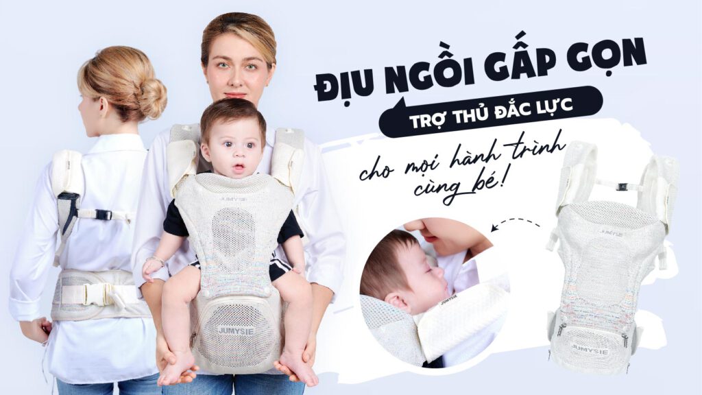 địu ngồi gấp gọn cho bé (2)