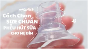 phễu hút sữa