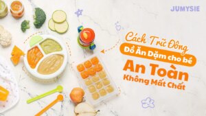 Cách Trữ Đông Đồ Ăn Dặm Cho Bé An Toàn Không Mất Chất