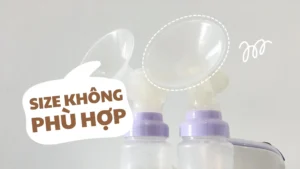 dùng máy hút sữa bị đau