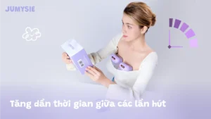 giãn cử hút sữa mà không lo bị mất sữa