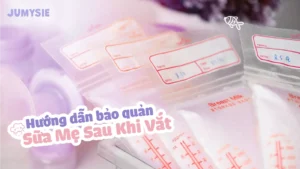 hưỡng dẫn bảo quản sữa mẹ sau khi đã vắt