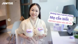 những lưu ý khi bảo quản sữa mẹ đã vắt