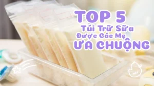 top 5 túi trữ sữa được các mẹ ưa chuộng