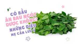 mẹ bầu ăn rau ngót được không những điều mẹ cần lưu ý