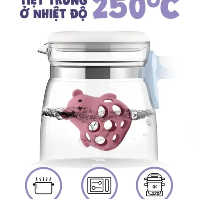 gặm nướu silicone hình gấu cho bé (1)