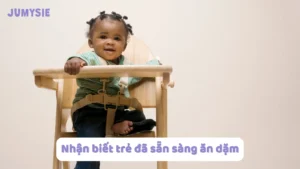 nhận biết bé đã sẵn sàng ăn dặm