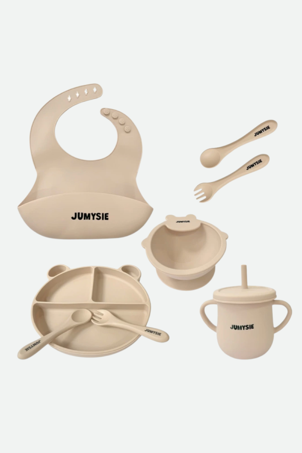 bộ dụng cụ ăn dặm 6 món jumysie