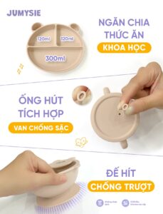 bộ dụng cụ ăn dặm jumysie