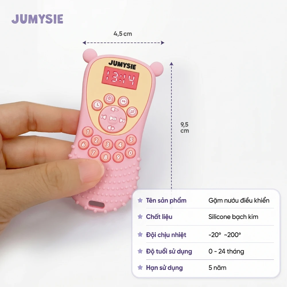 lợi ích khi bé dùng gặm nướu điều khiển jumysie