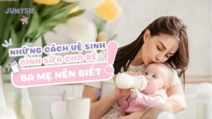 những cách vệ sinh bình sữa cho bé ba mẹ nên biết