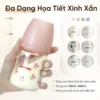 Bình Sữa PPSU Jumysie Cổ Rộng Cao Cấp – 6 Mẫu Họa Tiết Đẹp