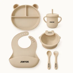 Bộ Dụng Cụ Ăn Dặm 6 Món Jumysie Silicone